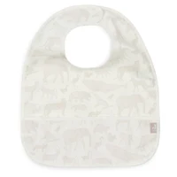 Baveta Impermeabil Animals Nougat (2pack) Jollein 3