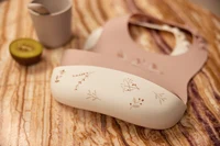 Baveta Silicon Lovely Birds 2 buc, Jollein 3
