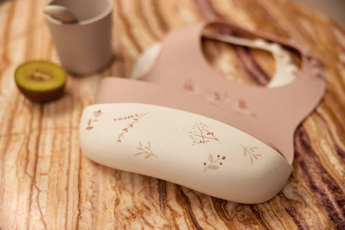 Baveta Silicon Lovely Birds 2 buc, Jollein 3