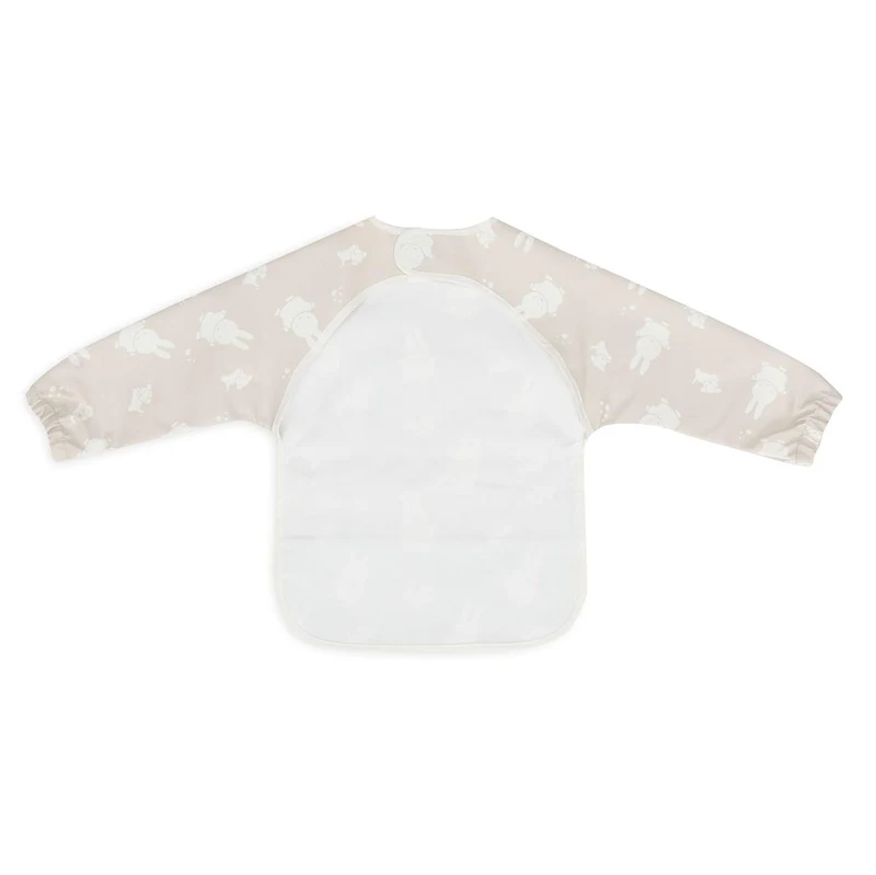 Baveta impermeabila cu maneci Miffy & Snuffy Nougat Jollein 2