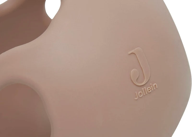 Jucarie pentru dentite din silicon, Minge Ø 9,5cm Biscuit, Jollein 3