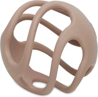 Jucarie pentru dentite din silicon, Minge Ø 9,5cm Biscuit, Jollein 2