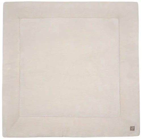 Salteluta de joaca Jollein 100x100cm Cloudy Rib Oatmeal
