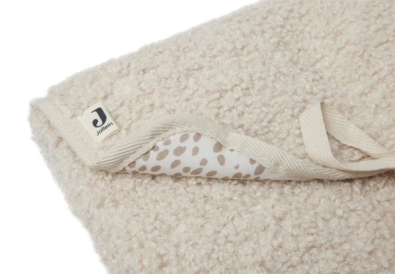 Salteluta de joaca Jollein Ø 95cm Boucle Natural 3