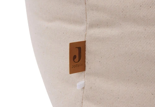 Fotoliu pentru bebelusi tip Beanbag Twill Natural, Jollein 3