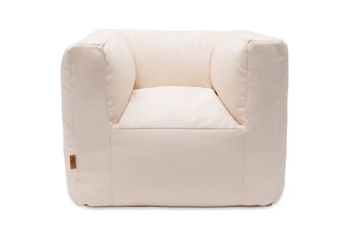 Fotoliu pentru bebelusi tip Beanbag Twill Natural, Jollein