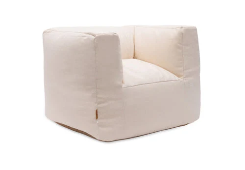 Fotoliu pentru bebelusi tip Beanbag Twill Natural, Jollein 2