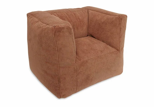 Fotoliu pentru bebelusi tip Beanbag, Jollein Corduroy Natural 2