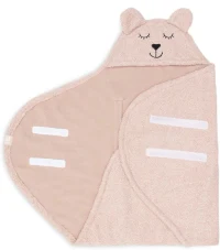 Paturica de infasat Jollein Bear Boucle Wild Rose