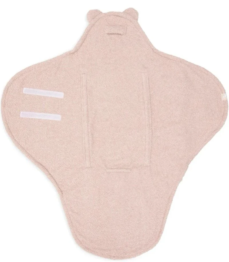 Paturica de infasat Jollein Bear Boucle Wild Rose 3