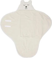 Paturica de infasat Jollein Bear Boucle Oatmeal 3