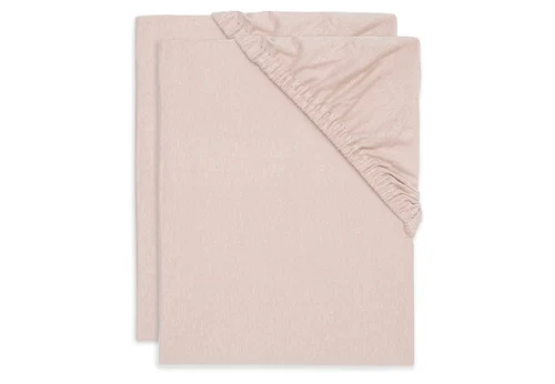 Cearsaf cu elastic Jersey Jollein 60x120cm Roz Sălbatic