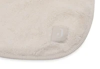 Patura Jollein 100x150cm Basic Jersey/Sherpa Oatmeal 3