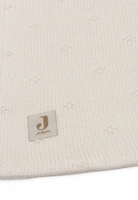 Patura Jollein 100x150cm Cosy Knit Ivory/Velvet 3