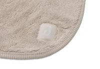 Patura Jollein 100x150cm Basic Jersey/Sherpa Warm Sand 3