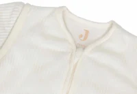 Sac de dormit cu maneci detasabile Jollein Sleeves Round 90cm Rib Ivory 3
