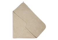 Prosop de baie cu gluga Jollein Terry 100x100cm Nougat 2