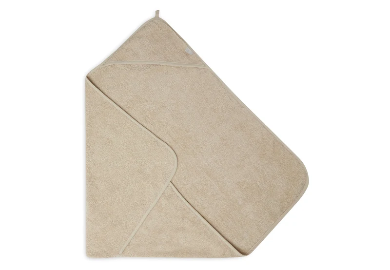 Prosop de baie cu gluga Jollein Terry 100x100cm Nougat 2