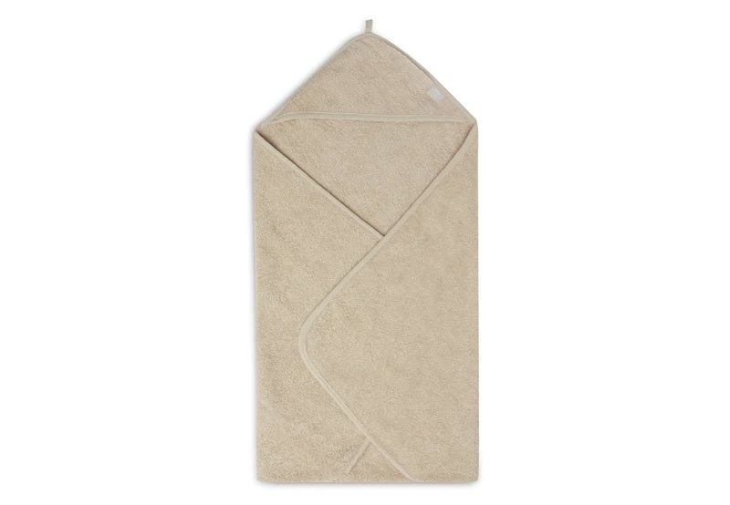 Prosop de baie cu gluga Jollein Terry 100x100cm Nougat 4