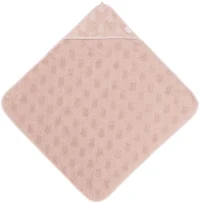 Prosop de baie cu gluga Jollein Terry 75x75cm Miffy Jacquard Wold Rose