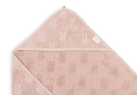 Prosop de baie cu gluga Jollein Terry 75x75cm Miffy Jacquard Wold Rose 3