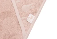 Prosop de baie cu gluga Jollein Terry 75x75cm Miffy Jacquard Wold Rose 2