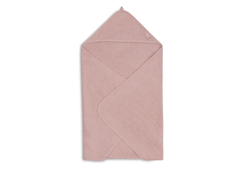 Prosop de baie cu gluga Jollein Terry 75x75cm Wild Rose 3