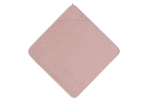 Prosop de baie cu gluga Jollein Terry 75x75cm Wild Rose