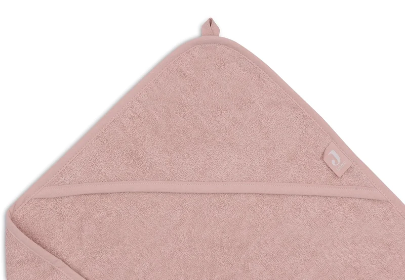 Prosop de baie cu gluga Jollein Terry 75x75cm Wild Rose 4