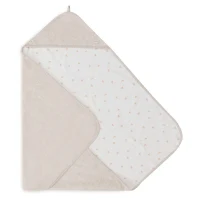 Prosop de baie cu gluga Jollein 75x75cm Harvest Natural 2