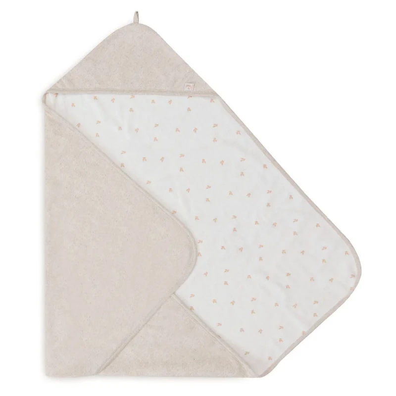 Prosop de baie cu gluga Jollein 75x75cm Harvest Natural 2