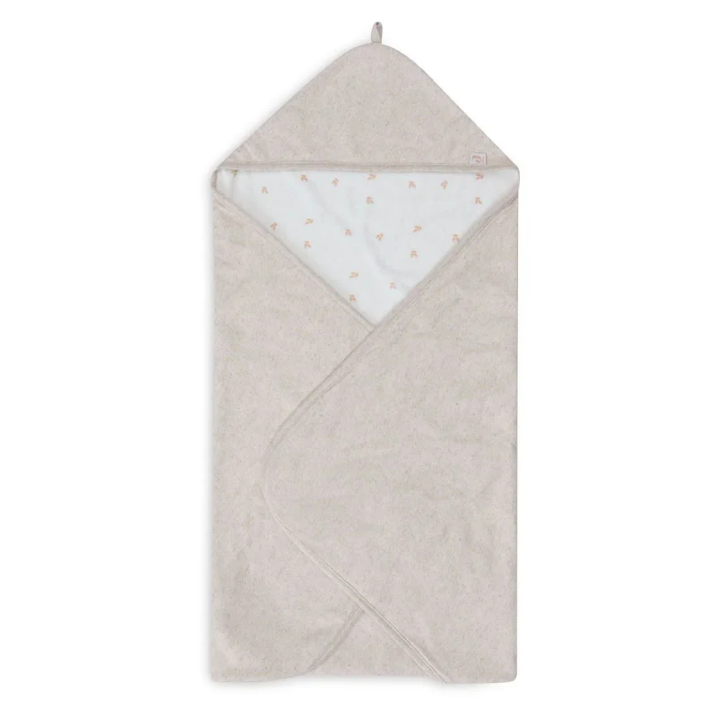 Prosop de baie cu gluga Jollein 75x75cm Harvest Natural 3