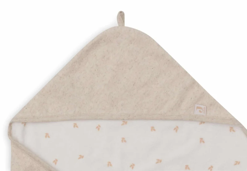Prosop de baie cu gluga Jollein 75x75cm Harvest Natural 4