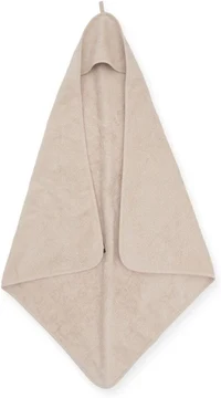 Prosop de baie cu gluga Jollein Terry 75x75cm Ivory 2