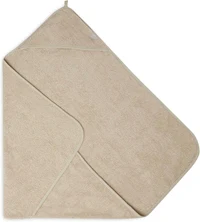 Prosop de baie cu gluga Jollein Terry 75x75cm Ivory 3