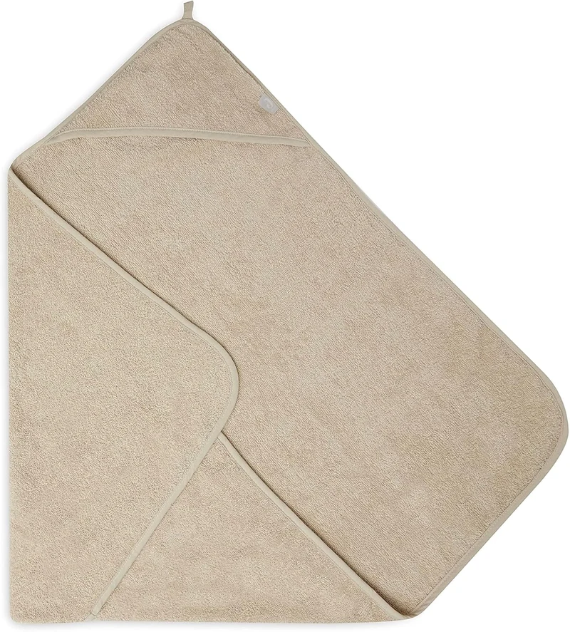 Prosop de baie cu gluga Jollein Terry 75x75cm Ivory 3