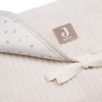 Salteluta de infasat cu buzunare Jollein Cloudy Rib Oatmeal 3