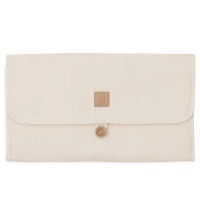 Salteluta de infasat cu buzunare Jollein Twill Natural