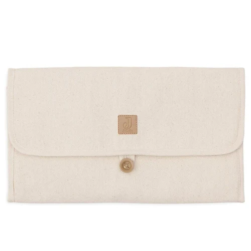 Salteluta de infasat cu buzunare Jollein Twill Natural