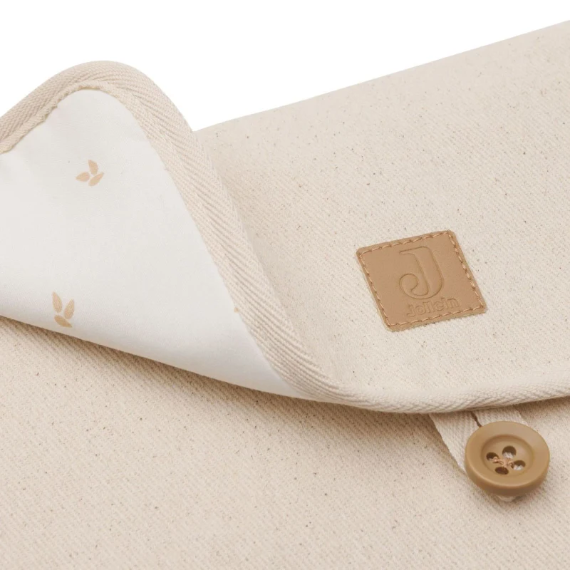 Salteluta de infasat cu buzunare Jollein Twill Natural 3