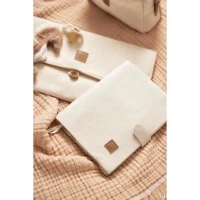 Salteluta de infasat cu buzunare Jollein Twill Natural 4