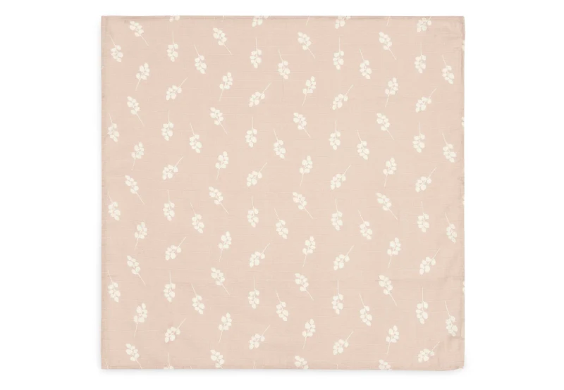 Pelinci muselina Jollein 70x70cm Twig Wild Rose (3pack) 3