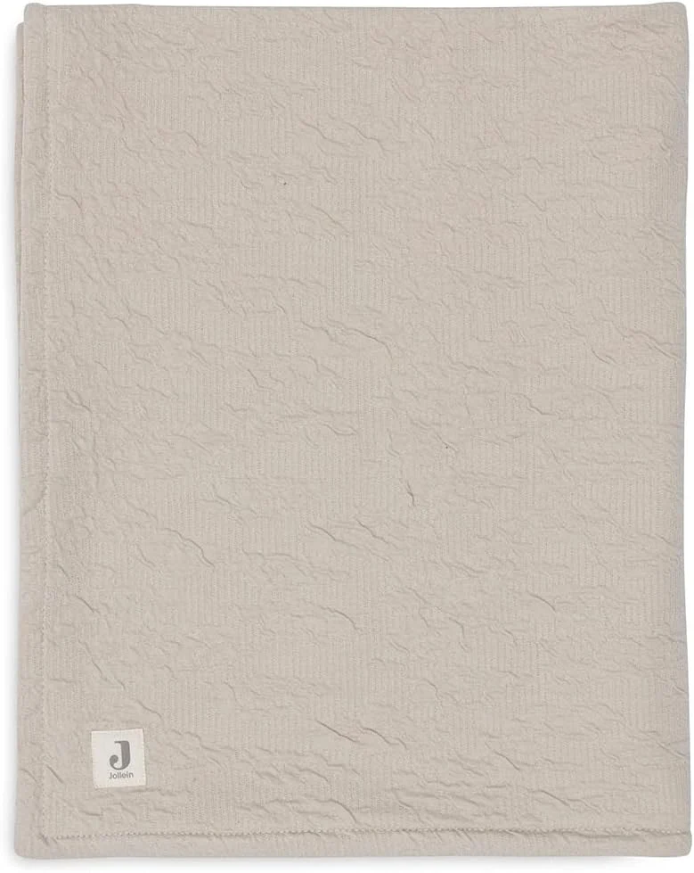 Patura Jollein 100x150cm 100x150cm Soft Waves Nougat 2