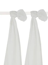Pelincute muselina Jollein 115x115cm White (2pack) 3
