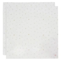Pelincute muselina Jollein 115x115cm Lovely Birds (2pack)