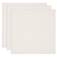 Муслиновые пелёнки Jollein 70×70 см Miffy Stripe Biscuit (3 шт.)