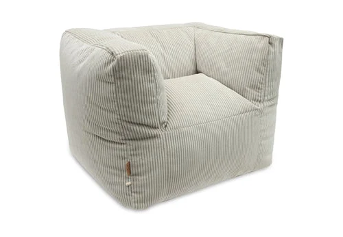 Fotoliu bebelusi tip Beanbag Jollein Corduroy Olive Green 2