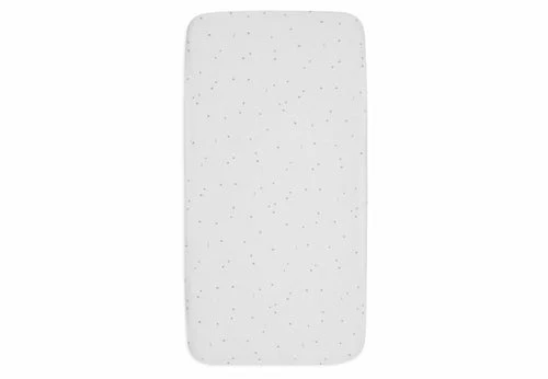Cearsaf cu elastic Jersey Jollein 60x120 cm Twinkling Sea Green 2