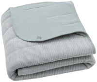 Paturica Jollein 75x100cm Velvet Rib Sea Green