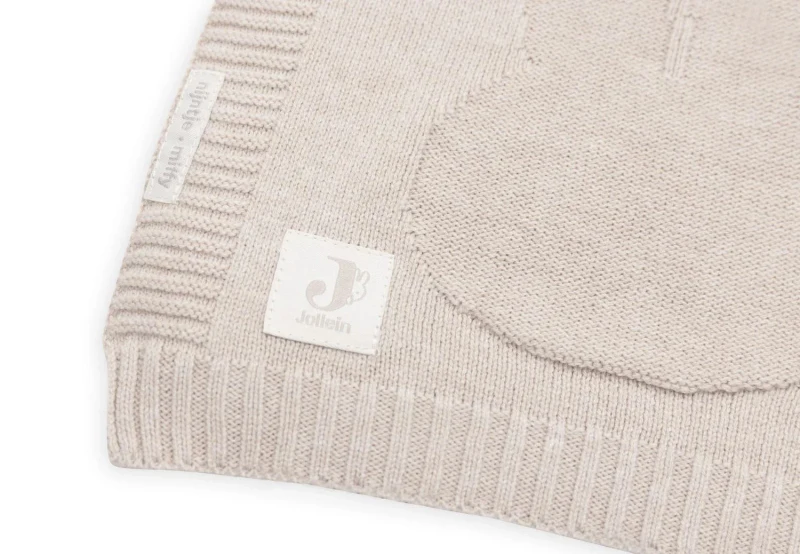 Patura tricotata Jollein 100x150cm Miffy Nougat 2